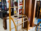 New wooden cloth rack L .