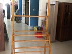 New wooden cloth rack L .