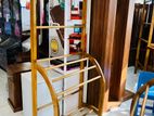 New wooden cloth rack L .