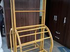 New wooden cloth rack L .