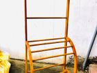 New wooden cloth rack L .