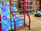 New wooden cloth rack L .