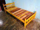 New Wooden Single Bed 6*3 Ft