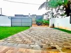 Newly Built Large Garden With Single Storey House in Kiriwaththuduwa