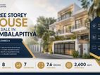 (NH743) Three Storey House for Sale in Bambalapitiya