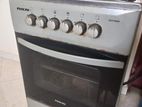 Four Burners with Oven Gas Cooker