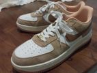 Nike Air Force 1s Velvet Tan Colour