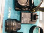 Nikkon D3400 /50mm lens/ 18.55 lens