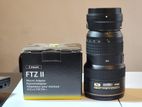 Nikon 16-35 lens with FTZ II adapter