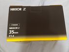 nikon 35mm f/1.4 lens