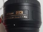 Nikon 35mm F Mount 1.8G lens Dx