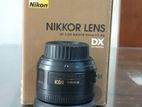 Nikon 35mm F1.8 lens