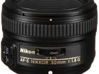 Nikon 50mm f/1.8 G Lens