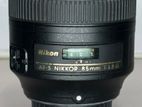 Nikon 85mm f/1.8 G Lens