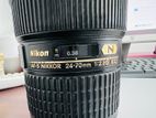 Nikon Af-S Nikkor 24-70mm F/2.8 G Ed Lens