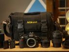 Nikon D3100 50mm With18-55 Lens