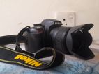 Nikon D3200 with 18-55 Mm Lens