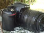 Nikon D3200 with 18-55mm Lens