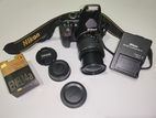 Nikon D3400 DSLR + 18-55mm Lens