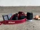 Nikon D3400 (Red edition)