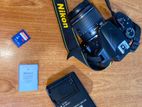 Nikon D3400 SLR Camera 18-55mm lens