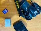 Nikon D3400 SLR Camera with 18-55 M Lense