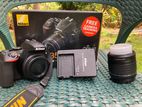 NIkon D3500 Camera 18-55 mm Lens Kit Dry Box Tripod Bag