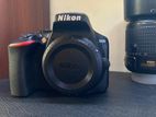 Nikon D3500 with 55-200 zoom lens