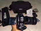 Nikon D5000 DSLR Camera With Full set