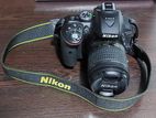 Nikon D5300 with 18-55mm Lense