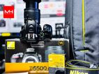 Nikon D5500 24.3MP DSLR Touch Display Camera Full Set Box