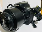 NIKON D5500 WITH 1.4f 50mm AFS LENS