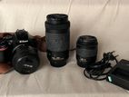 Nikon D5600 + 50mm Lens Kit 70 - 300mm