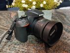 Nikon D5600 Camera (Used) With 2 Lenses Flasher