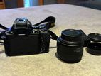 Nikon D5600 With 18-105mm Vr Lens and 50mm Prime