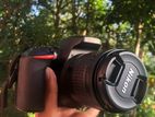 Nikon D5600 with 18-55 Vr Kit Full Set