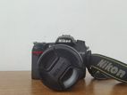 Nikon D7000 with lens