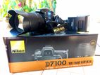 Nikon D7100 with 18 -140 lens