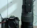 Nikon D7200 with 200mm 500mm Lense