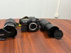 Nikon D7500 DSLR (1.1k Shutter Count) with 2 Lenses Accessories