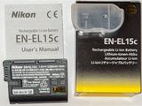 Nikon EN-EL 15c 2280mAh Camera Battery