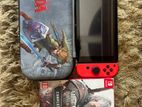 Nintendo Switch With Witcher Lll Wild Hunt
