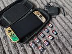 Nintendo Switch OLED - Legend of Zelda Edition + 9 Games