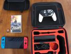 Nintendo Switch OLED + Pro Controller Zelda Game Carrying Case
