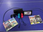 Nintendo Switch with Games