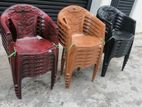 Nippon Plastic Arm Chairs