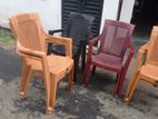 Nippon plastic arm chairs