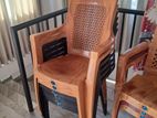 Nippon Plastic Arm Chairs
