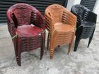 Nippon Plastic Arm Chairs
