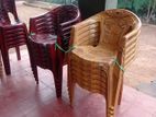 Nippon plastic arm chairs